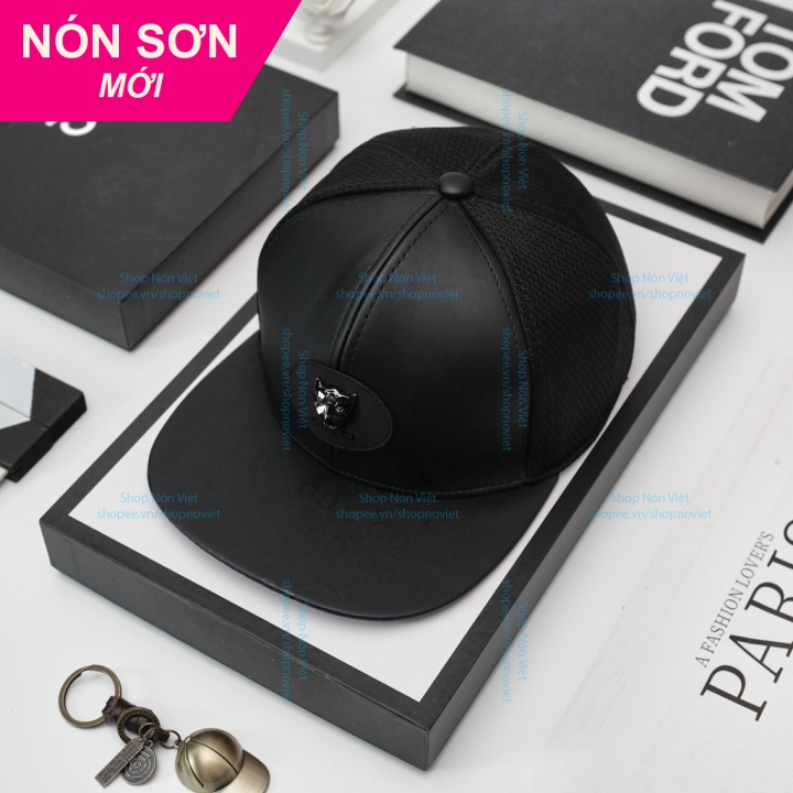 Mũ Lưỡi Trai Nón Sơn Snapback Đầu Sói Đen Chính Hãng Hàng Chuẩn Tem 7 Màu Cao Cấp Mới / Nón Kết Sơn shopnonviet