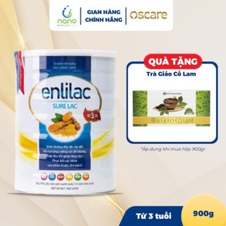 Sữa bột dinh dưỡng phục hồi sau phẫu thuật, ốm bệnh enlilac sure lac 900/hộp