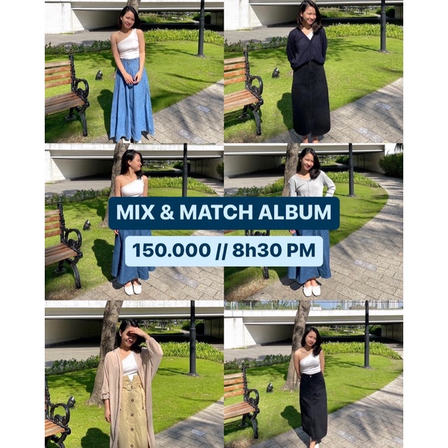 [MIX AND MATCH ALBUM ] SET PHỐI NHIỀU MẪU