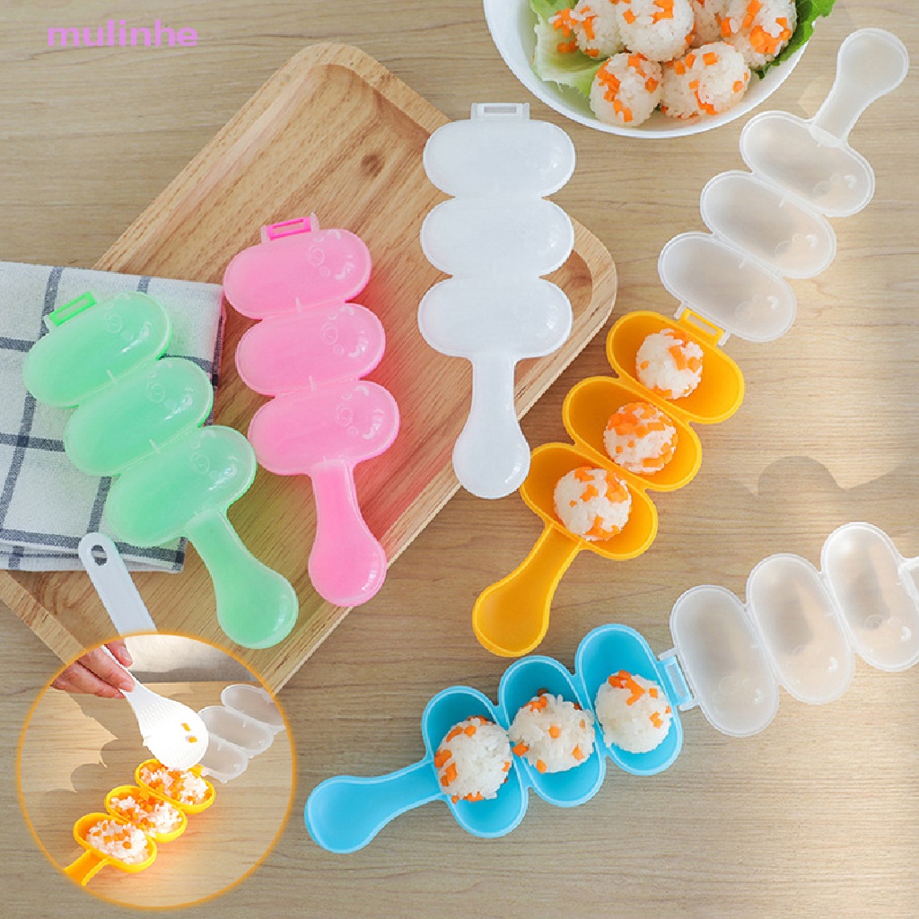 Set 2 Khuôn Làm Cơm Nắm DIY Dành Cho Trẻ Em