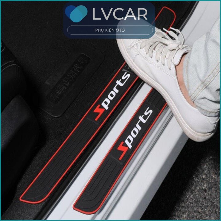 Nẹp chống trầy cốp ô tô chất liệu cao su. Nẹp bước chân và cốp sport.Nẹp bảo về bước chân và cốp