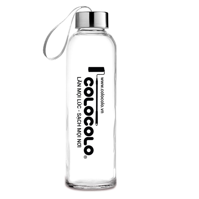 [Hàng tặng không bán] Bình thủy tinh 500ml Colocolo