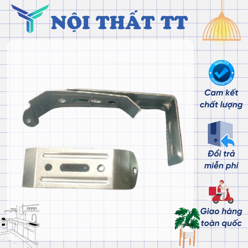 Bộ phụ kiện treo rèm cầu vồng ⚡ CỰC RẺ ⚡ Phụ kiện treo rèm cuốn chất lượng cao cấp bên đẹp không gỉ