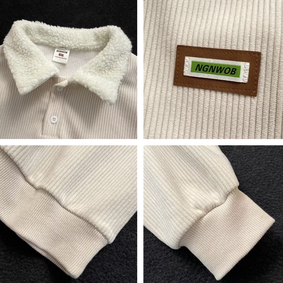 Áo Sweater Polo Dáng Rộng Thời Trang Hàn Quốc Cá Tính Cho Nam áo len nam cao cấp áo len nữ form rộng áo len đẹp áo sweater unisex