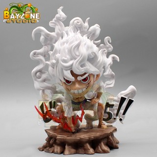 Mô hình chibi luffy gear 5 - mô hình one piece