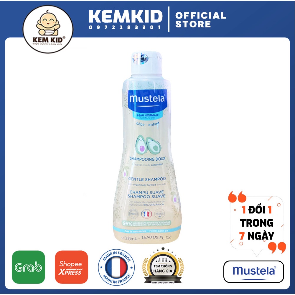 Mustela Gentle Shampoo ( Dầu Gội Da Thường )