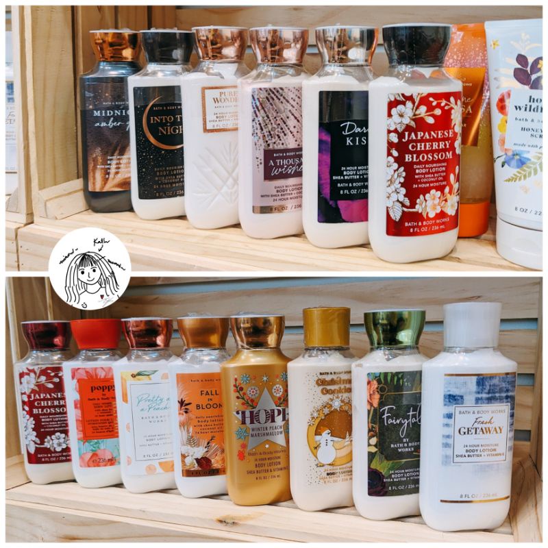 Body Lotion full size 236ml  - Bath & Body Works chính hãng!