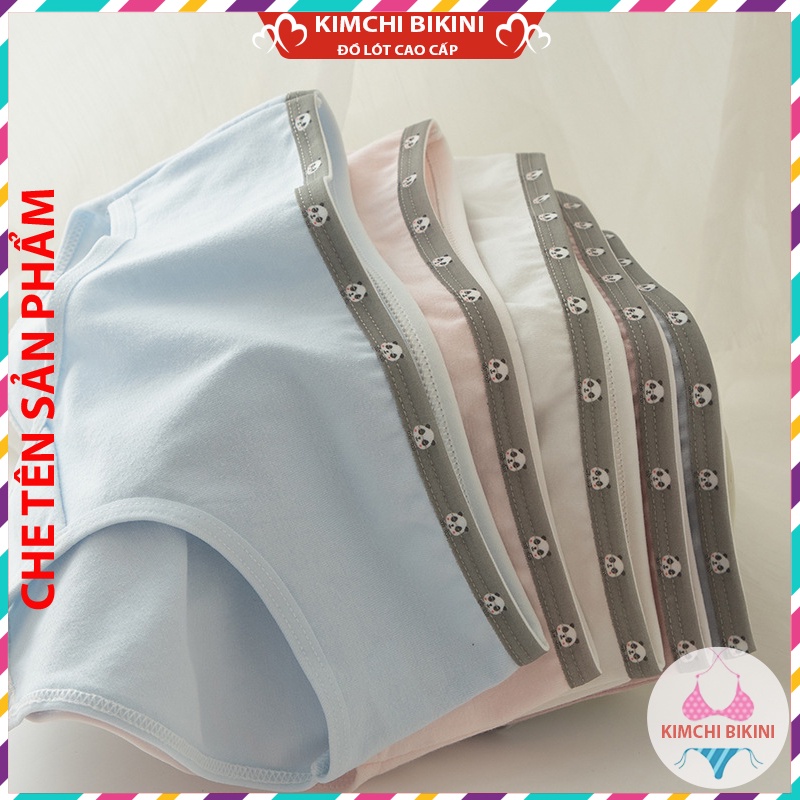 [Thanh Lý] quần si lit nữ Cotton mịn cạp hình dễ thương KIMCHIBIKINI quần xip nữ cute mềm mại xinh đẹp QL072