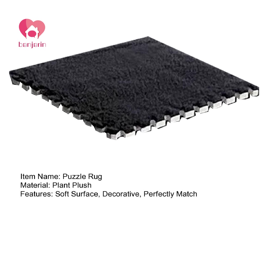 Thảm Lót Sàn Họa Tiết Mảnh Ghép DIY Trang Trí Phòng Khách