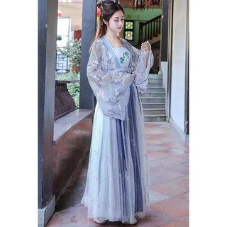 [CÓ SẴN] Hán Phục Cổ Trang Hoa Thần Phú Thắt Eo
