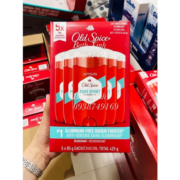 Lăn Khử Mùi Old Spice made in USA chuẩn auths