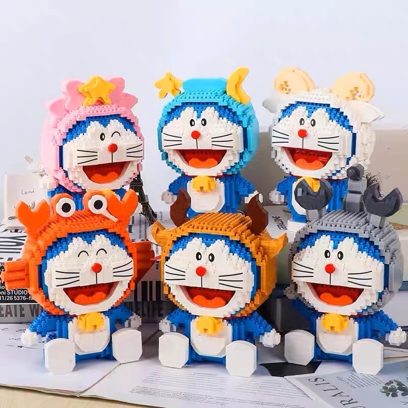 Mô Hình Doremon 12 cung hoàng đạo lego