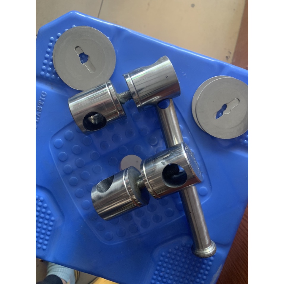 Bộ khóa cửa chùy sắt – inox cao cấp