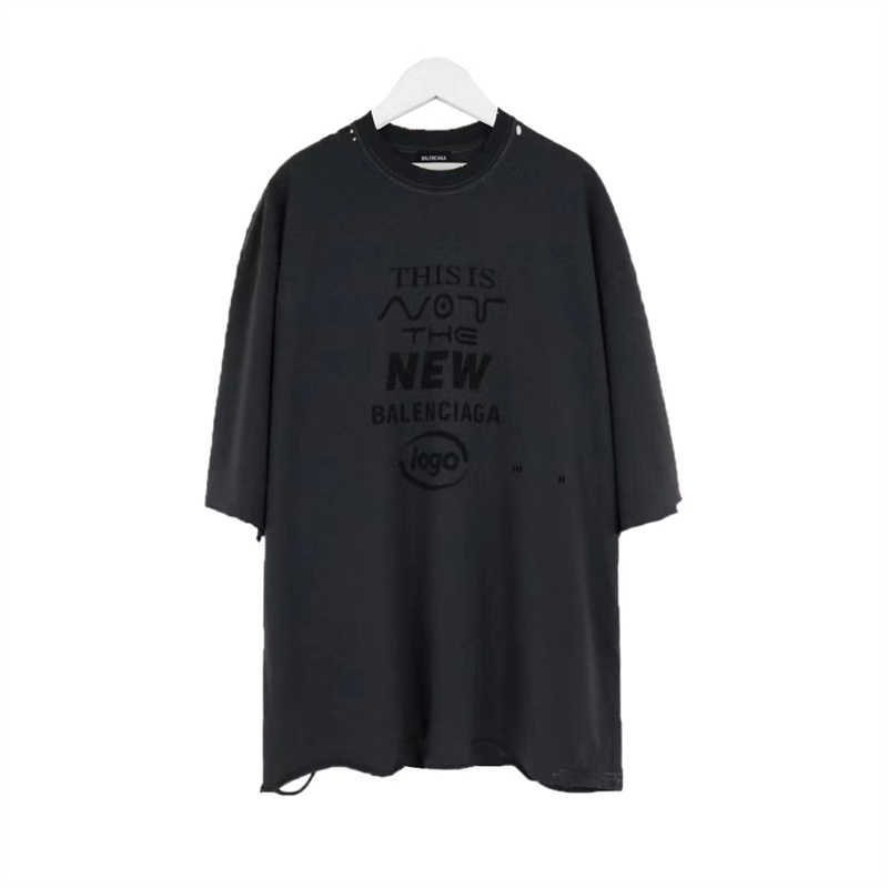 Áo Thun Ba-len88- Tay Ngắn In Logo Thời Trang Đường Phố Đơn Giản Chất Lượng Cao Mfxgmfgx