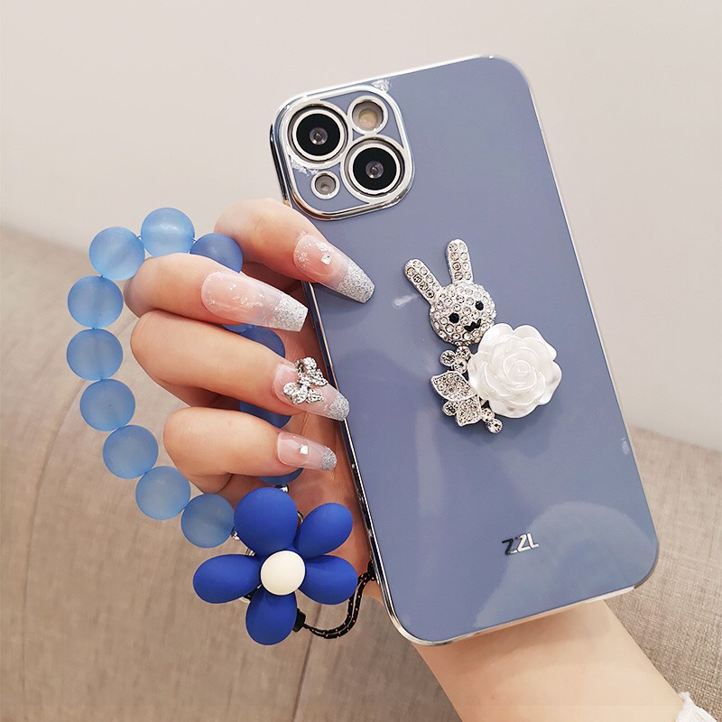 Dây Đeo Điện Thoại Dạng Chuỗi Nhựa Xinh Xắn Chắc Chắn Phong Cách Hot Trend Hàn Quốc Dobi M12