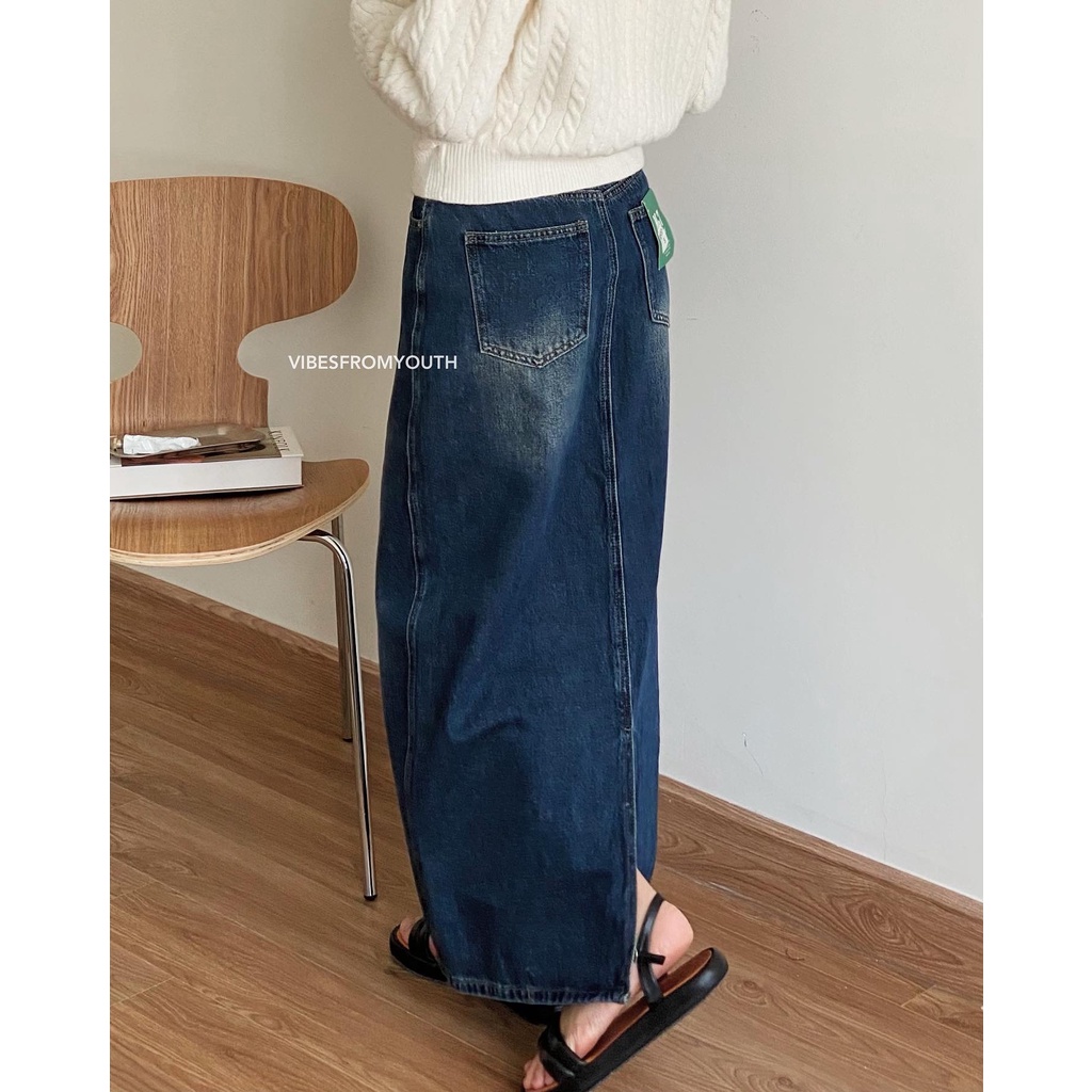 CHÂN VÁY JEAN DÀI_CV599