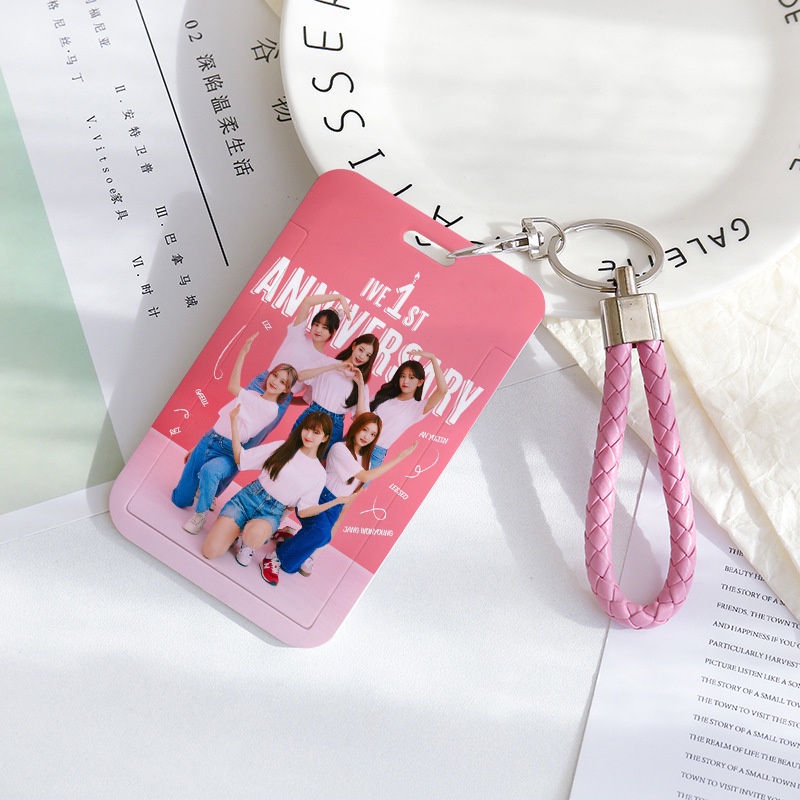 StrayKids,ITZY,IVE,kep1er,LE-SSIERAFIM,SEVENTEEN,TREASURE,TWICE,I-DLE,ATEEZ,NAYEON Lanyards Card HOLDER