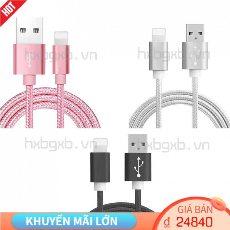 Dây cáp sạc và truyền dữ liệu dài 2m chuyên dụng chất lượng cao