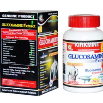 VIÊN UỐNG HỖ TRỢ XƯƠNG KHỚP GLUCOSAMINE EXTRA  2400MG CỦA MỸ