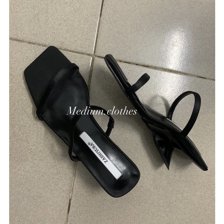 ✨💕Giày cao gót 5 phân, gót thiết kế kiểu mới lạ mắt, SẴN 35