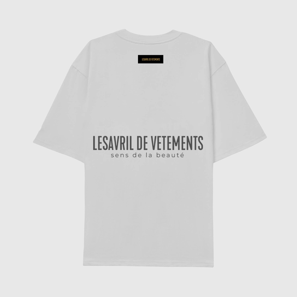 Áo thun Lesavril de Vetements SDLB White