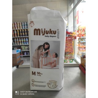 Tã quần mijuku 50 miếng m , l , xl , xxl , xxxl