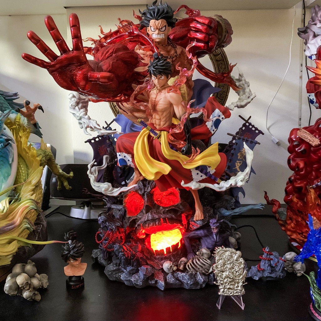 Mô hình luffy gear 4 hàng mới - one piece