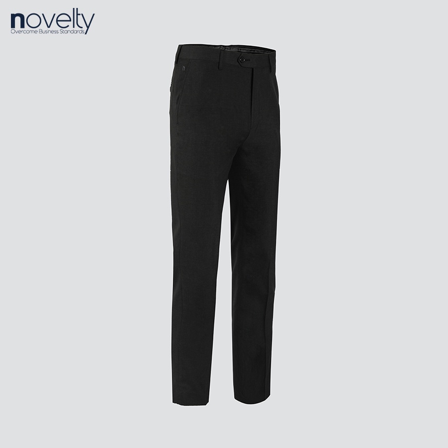 Quần tây nam Novelty 0Ply Regular fit màu xám đậm NQTMMDMPRR2209950