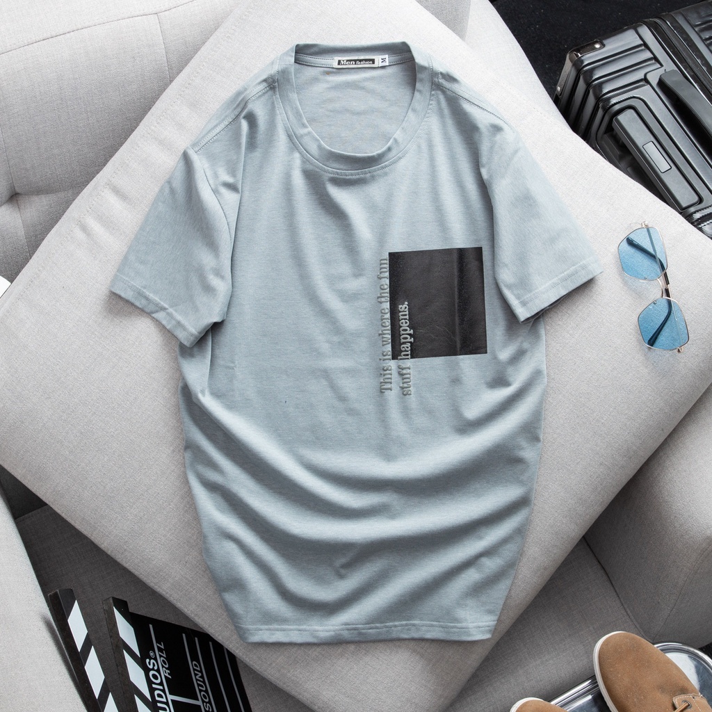 ÁO THUN NAM CỔ TRÒN - Pass Strong