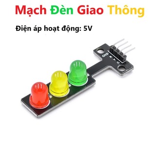 Mạch led đèn giao thông mô hình 5v - mô hình học tập