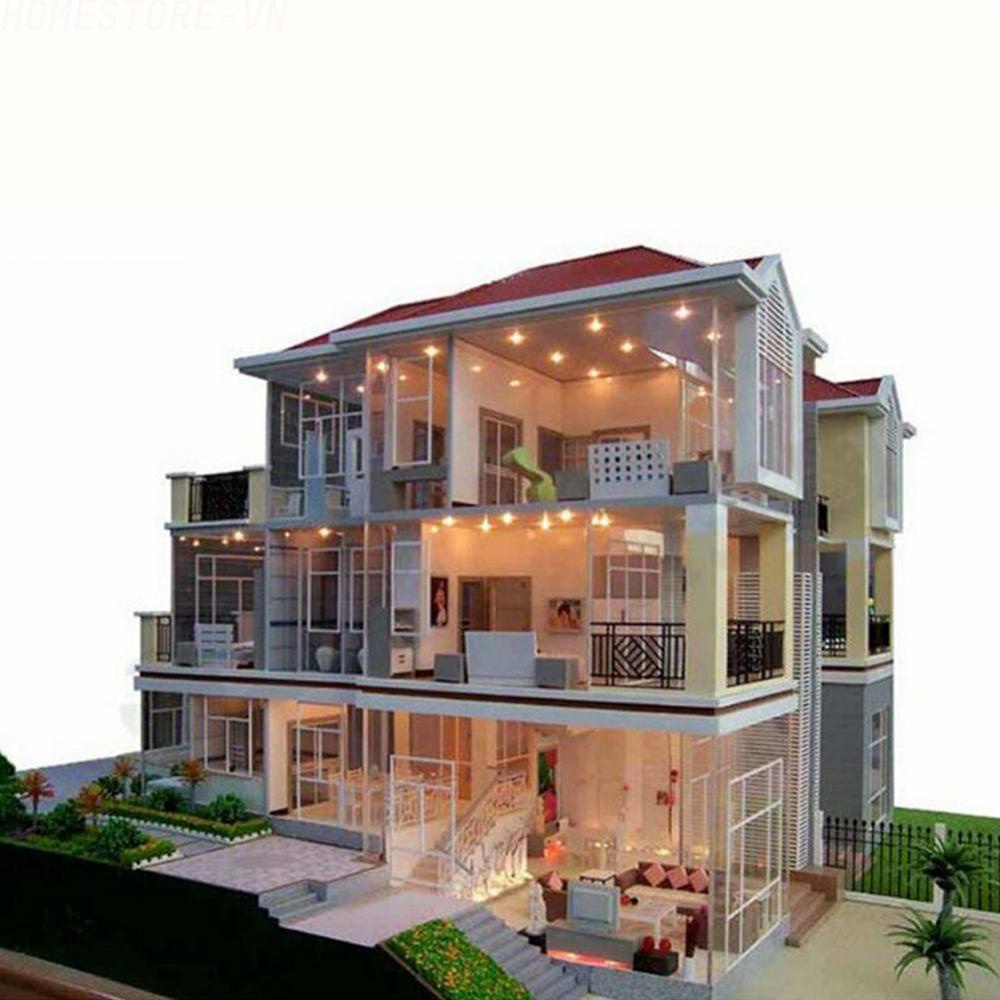 Set 10 Thanh Nhựa ABS Trơn Làm Mô Hình Thủ Công DIY