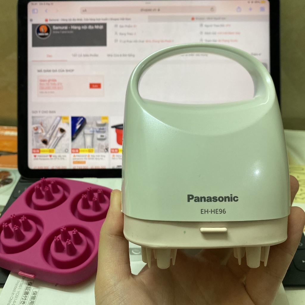 Máy mát xa gội đầu Panasonic EH HE96 , EH HE98