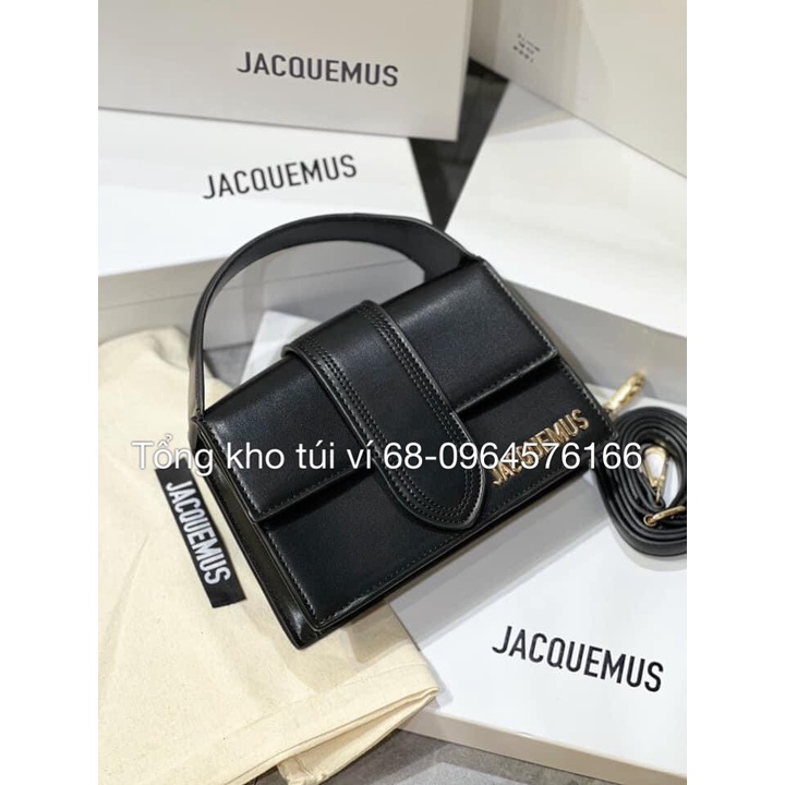 Túi Xách Nữ JACQUEMUS Phong Cách Mới 2022 Siêu Sang Chảnh Full Box+Túi Vải Rút Dây MTA399