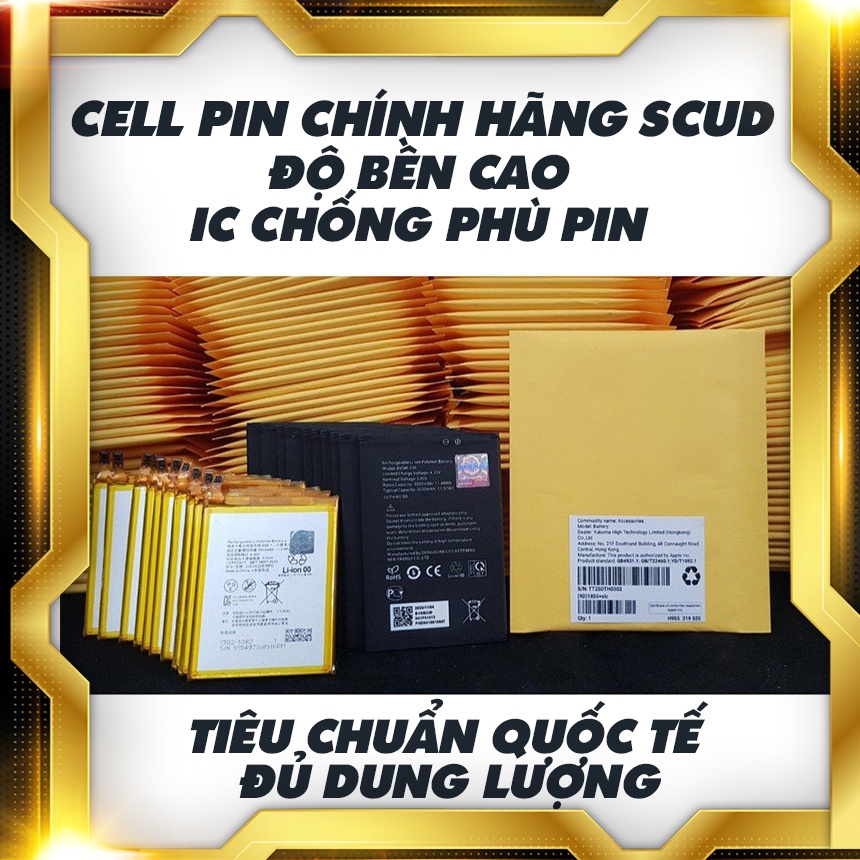 Pin Zin Hãng Scud dành cho điện thoại Samsung Galaxy Note 10 Lite dung lượng 4500mAh