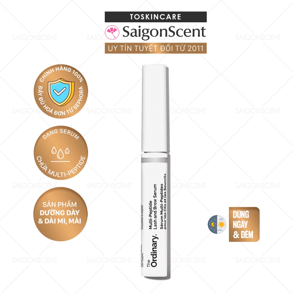 Tinh chất hỗ trợ dài & dày mi The Ordinary Multi-Peptide Lash and Brow Serum (5ml)