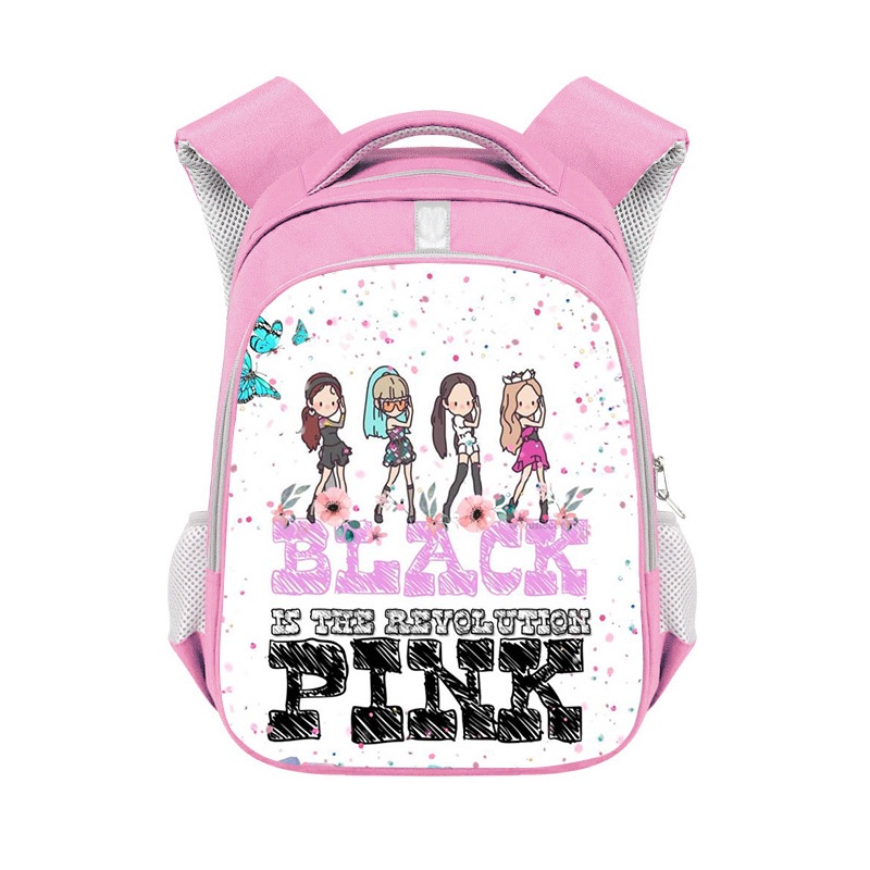 Balo Đi Học Cỡ Lớn Thoáng Khí Đa Năng In Hình BLACKPINK Thời Trang Cho Nữ