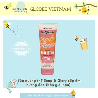 Sữa dưỡng thể Soap & Glory vị đào - phiên bản giới hạn