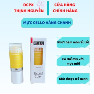 Mực Cello Vàng Chanh,Mực Vàng Chanh Khử Thâm Môi,Mực Phun xăm