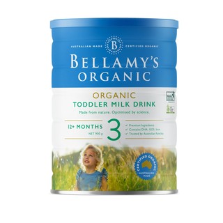 Sữa bột Bellamy's Organic 900g đủ 4 số