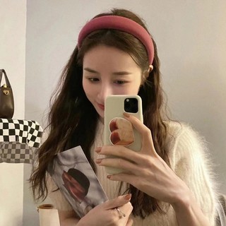 Bờm cài tóc băng đô tone đỏ đón Tết