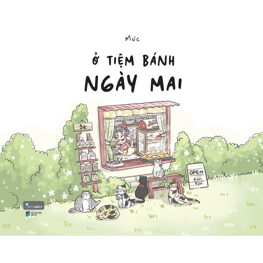 Sách Tô Màu - Ở Tiệm Bánh Ngày Mai