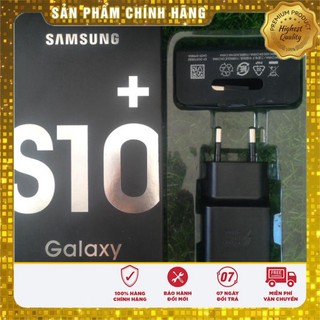 Bộ sạc nhanh samsung galaxy s8/s9/s10/s10 note plus, chân type c / micro usb free ship