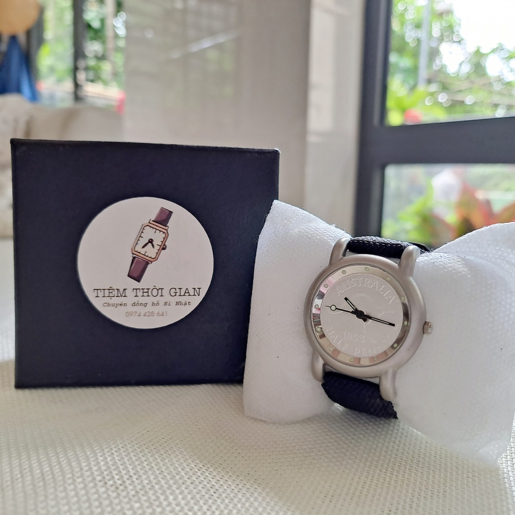 Đồng hồ Si Nhật - Nam - COIN WATCH