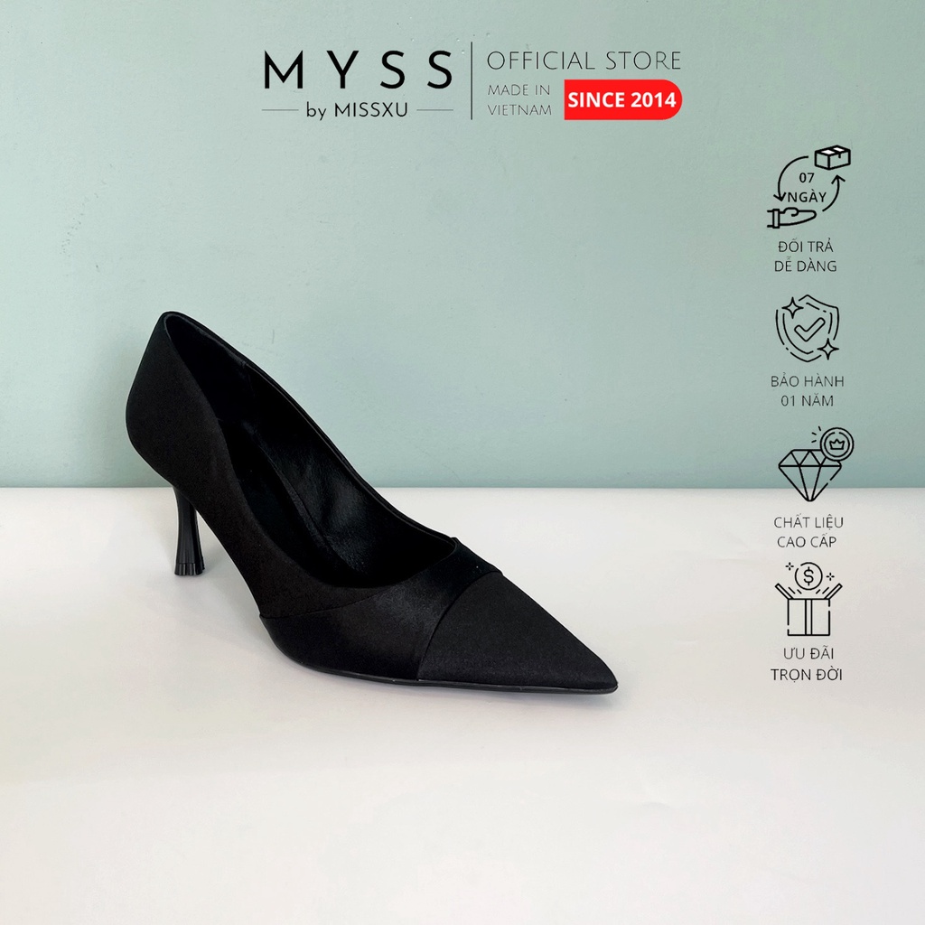 Giày cao gót nữ mũi nhọn 7 cm thời trang MYSS - CG251
