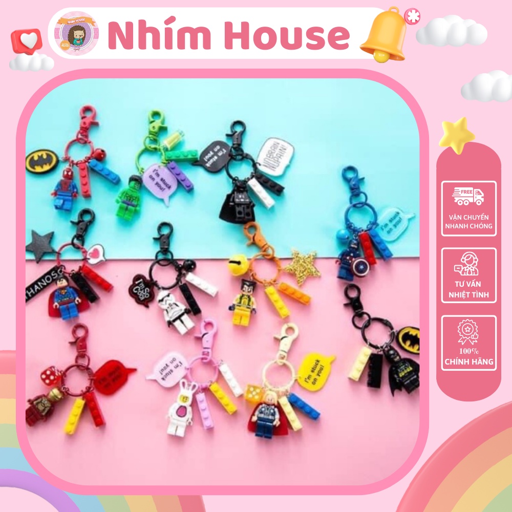 Móc khoá lego siêu đẹp