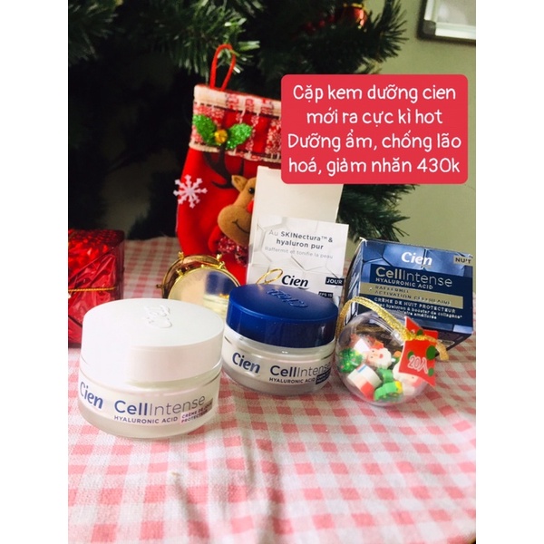 Set kem dưỡng cien Cellintense Sáng da MỚI