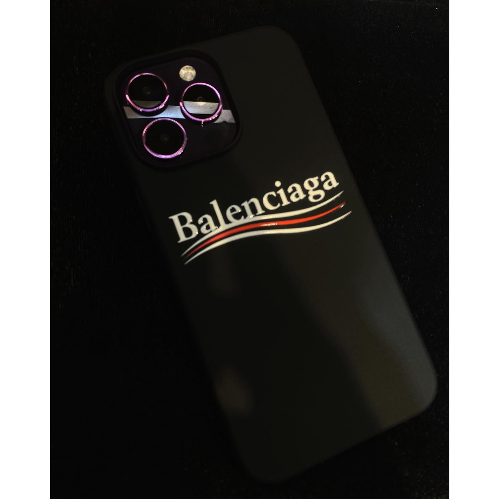 Ốp lưng Iphone BALENCIAGA monogram 15Promax, 12Promax, 13Promax, 14Pro, 14Promax