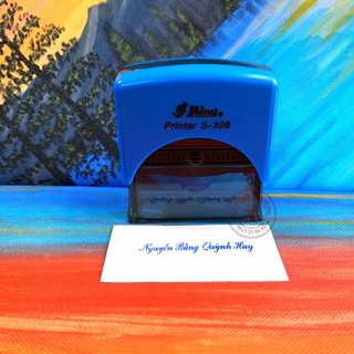 Khắc Dấu Tên Chữ Dài - Khắc Dâu Chất Lượng Cao Thương Hiệu Shiny