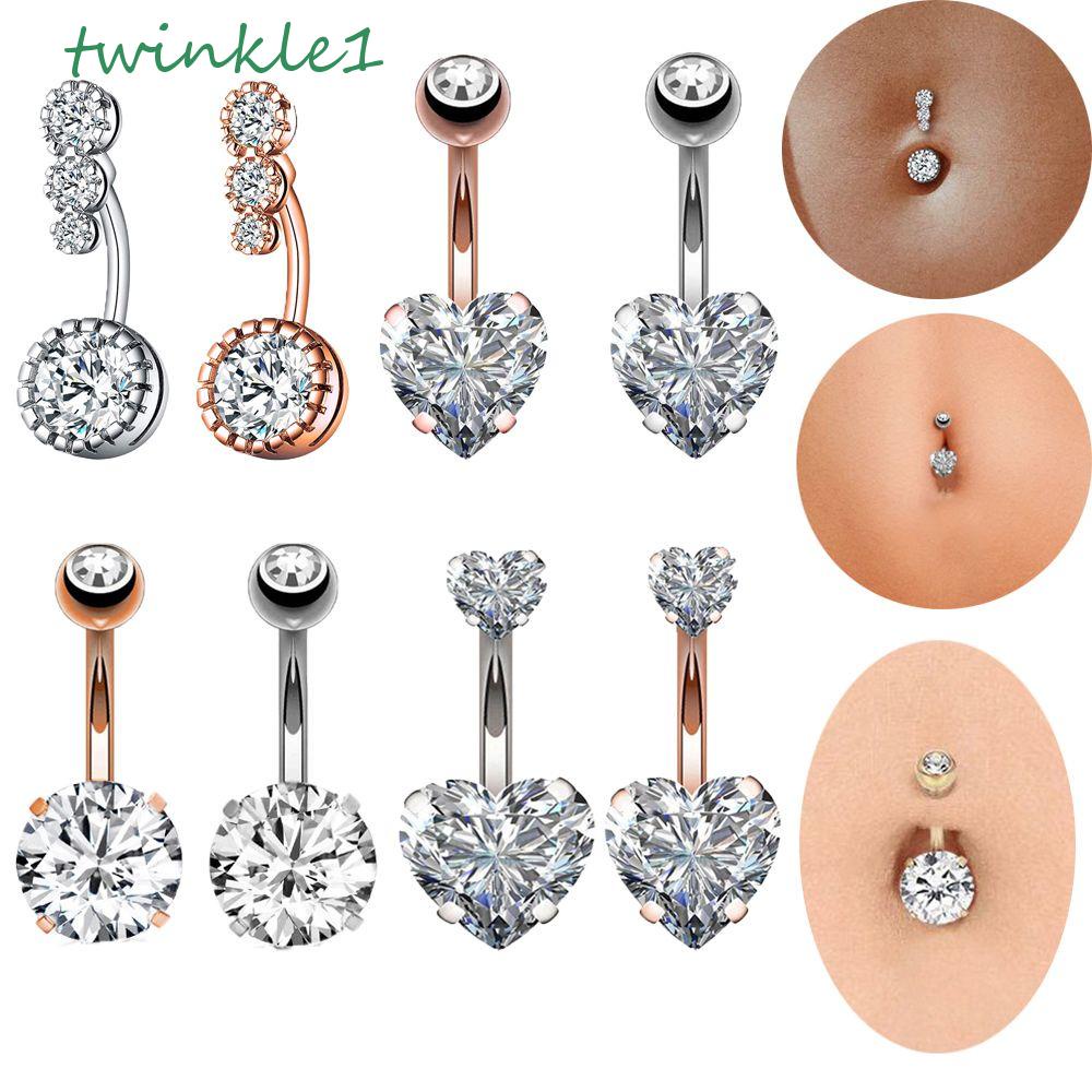 Khuyên RốN HìNh Tim Cho Nam Và Nữ|Khuyên Xỏ Cơ Thể Thời Trang Cá Tính