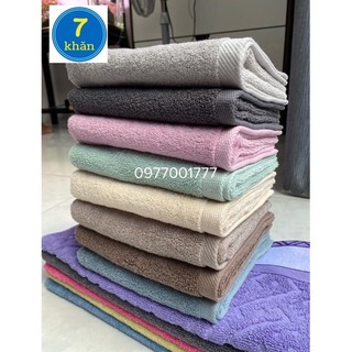 Khăn tắm cỡ trung và khăn mặt xuất hàn quốc songwol-40x78cm